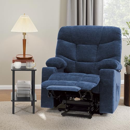 MCombo Power Lift Recliner Elderly, Fabric R7289 - Image 6