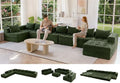 MAXYOYO 9-Seater U-Shaped Modular Sectional Sofa Couch by MAXYOYO