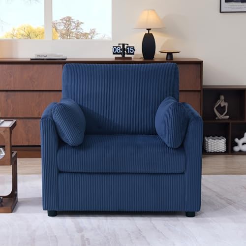 Mofolit 38“ Modern Corduroy Accent Chair - Image 6