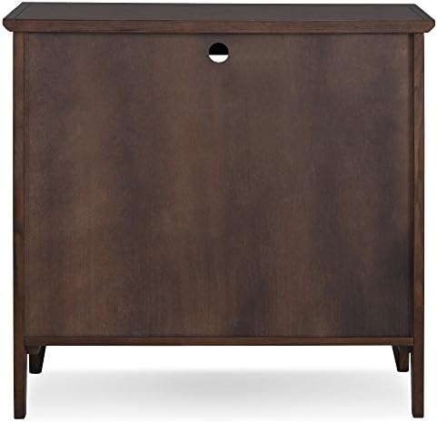 Leick Home Ryan Curio Cabinet, Chocolate Oak - Image 4