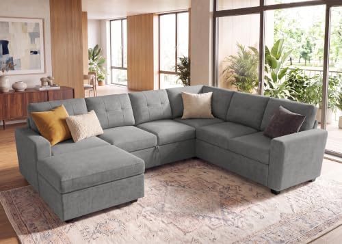 HONBAY Sectional Sleeper Sofa - Image 3