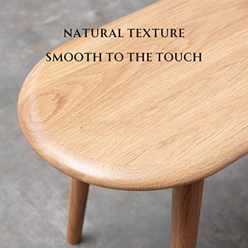 100% Solid Oak Dining Bench, Wood Bench - Image 4