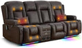 TUNYI Power Loveseat Recliner Sofa by Becomesyourhomepartner