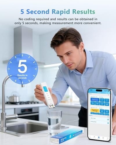 6-in-1 Smart Water Tester for Drinking Water - Image 6