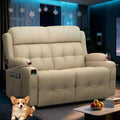 RV Loveseat Recliner Sofa, Home Theater Seating by TOMOSLTER
