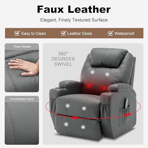 Korser Recliner Chair, Rocking Chair - Image 5