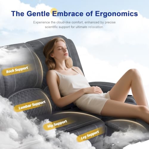 3 Seater Reclining Sofa, Recliner Sofa - Image 5
