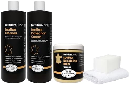 Furniture Clinic Leather Complete Restoration Kit, 5 Piece by FurnitureClinic