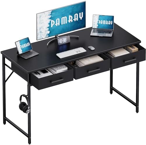 Pamray 47 Inch Small Computer Desk by PAMRAY