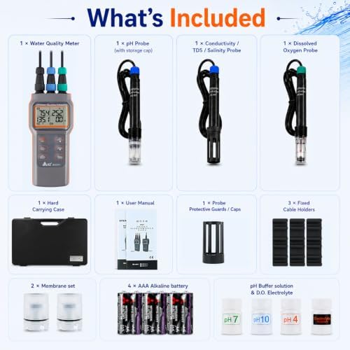 AZ-86031 5-in-1 Water Quality Meter - Image 5