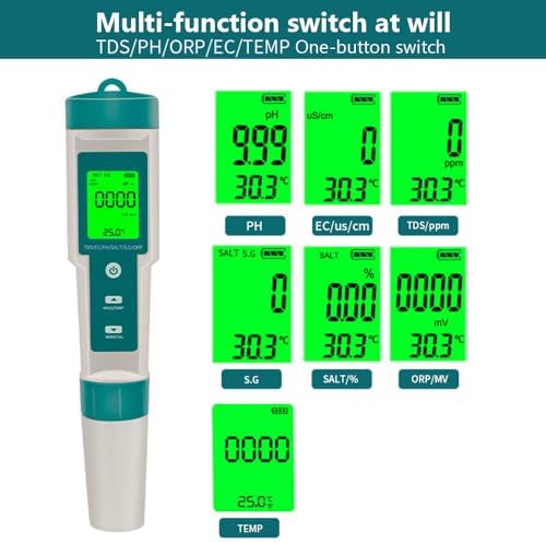 Surakey 8-in-1 Portable Water Quality Tester - Image 7