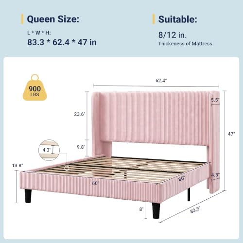 Allewie Queen Size Platform Bed - Image 2