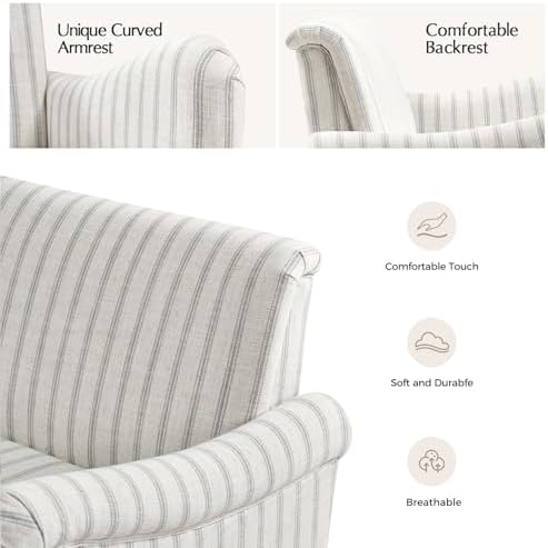 50.5 Inch Mid-century Upholstered Loveseat Sofa - Image 4
