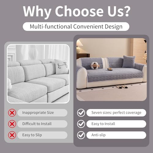 Funny Fuzzy Pet Couch Covers for 2 Seats - Image 3