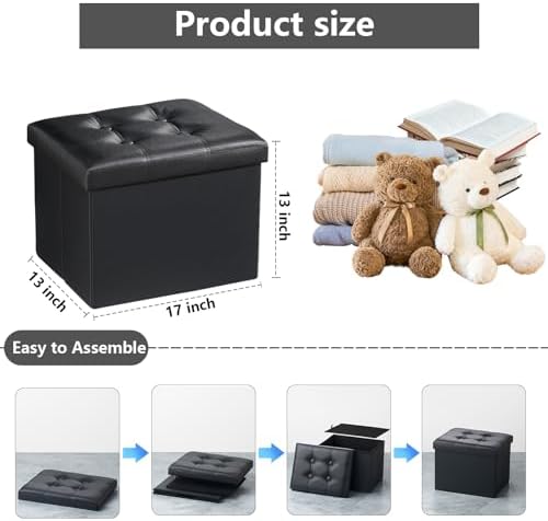 AmasSmile Ottoman with Storage - Image 3