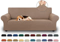 KEKUOU Stretch Couch Covers for Sofa, 3 Cushion Couch Slipcover by KEKUOU