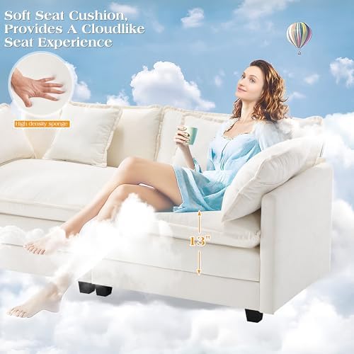 Hanherry Modular Sectional Sofa, Cloud Couch - Image 2
