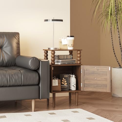 Veegle Nightstand, Retro Bedside Table - Image 6