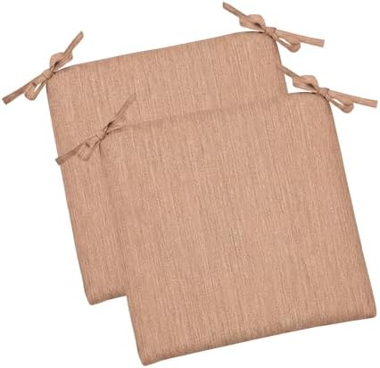 RSH DECOR: Sunbrella Foam Chair Cushions Set of 2 | 22" x 22" x 2" | by RSHDECOR