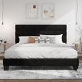 SHA CERLIN Cal King Platform Bed Frame by SHACERLIN