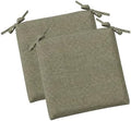 RSH DECOR: Sunbrella Foam Chair Cushions Set of 2 | 17" x 16" x 2" | by RSHDECOR