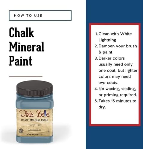 Dixie Belle Paint Company Chalk Mineral Paint - Image 3