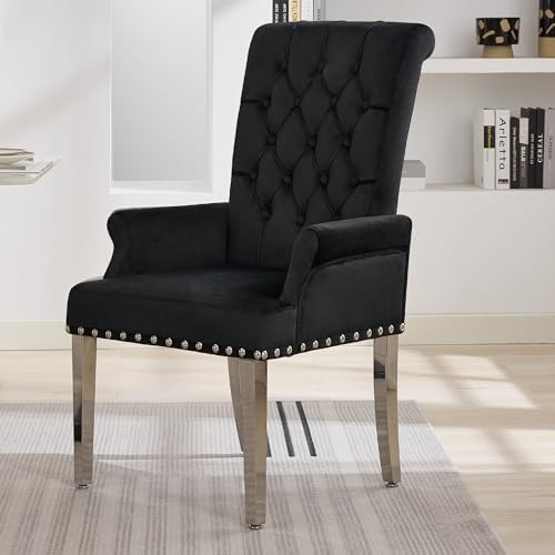 WUTUTUEE Velvet Dining Chair by WUTUTUEE