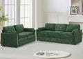 2 Pieces Chenille Sofa Set by LESOFAIR
