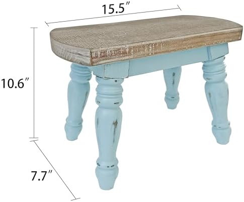 dwellington Farmhouse Wooden Step Stool - Image 3