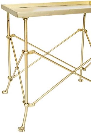 Creative Co-Op Vintage Rectangular Metal End Table - Image 6