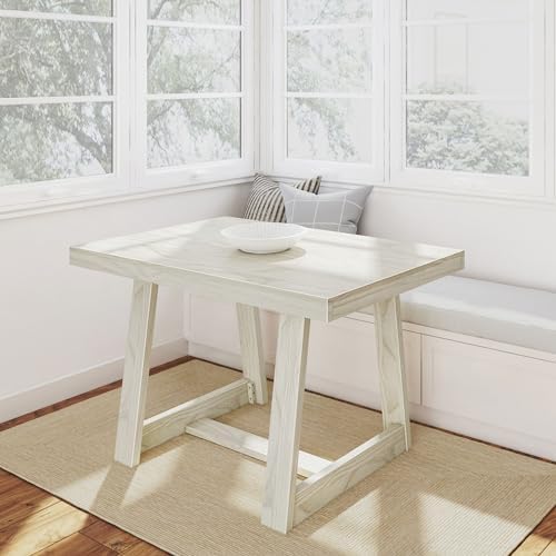 Plank+Beam Classic 48 Inch Dining Table, Rectangular by PlankBeam