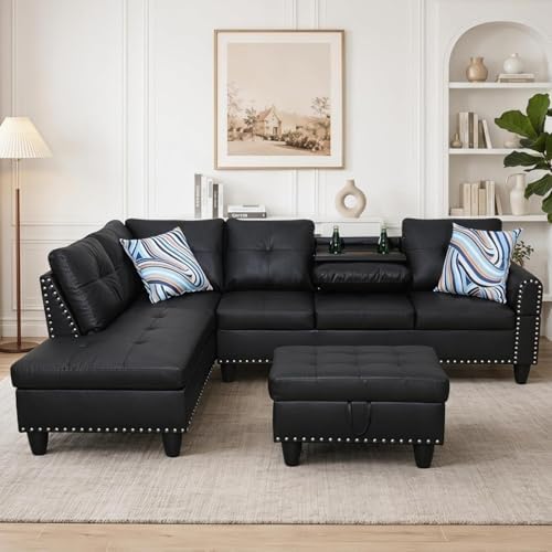 97.5" L-Shaped Modular Sectional Sofa by Outdoorchairs