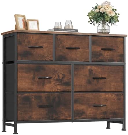 Fabric Dresser for Bedroom by HAPPYMONTLLC