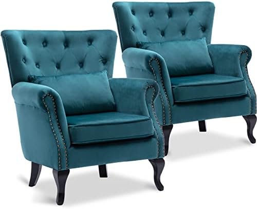LZAREAL Accent Reading Arm Chairs Set of 2 by LZAREALBetterRoomForRealLiving