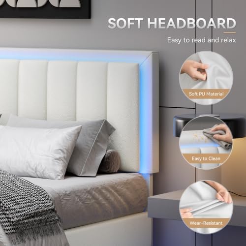 IMMERSTABLE Full Size Floating Bed Frame - Image 5