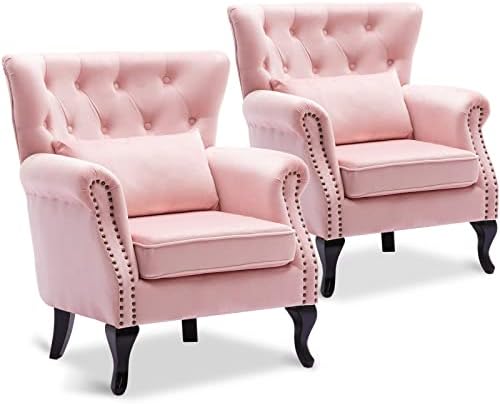 LZAREAL Accent Reading Arm Chairs Set of 2 by LZAREALBetterRoomForRealLiving