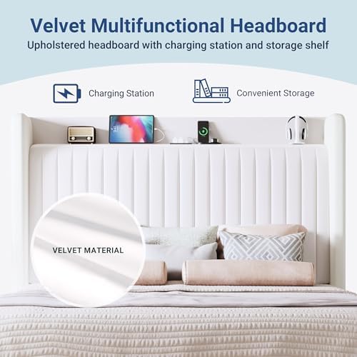 Allewie King Size Platform Bed Frame - Image 4
