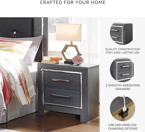 Signature Design by Ashley 2 Drawer Nightstand - Image 5