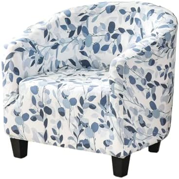MIFXIN Tub Chair Slipcover 1 Piece High Stretch Club Chair Cover Elastic Barrel by MIFXIN