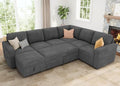 HONBAY 106.2'' Modular Sectional Sleeper Sofa by HONBAY