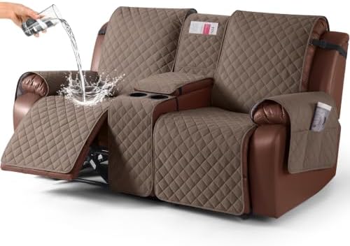 KinCam 100% Waterproof Loveseat Recliner Cover by KinCam