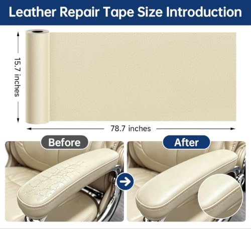Leather Repair Tape, self-Adhesive Leather Repair Patch, - Image 2