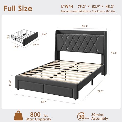 Garvee Full Size Bed Frame - Image 2