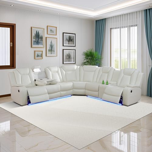 Power Recliner Sofa Sectional Sofa by Unknown