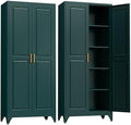 SteeLoong 75”Metal Pantry Storage Cabinet by Steeloong