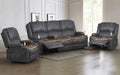3+1+1 Seater Reclining Sofa Set, Reclining Couch Wall Hugger by SavortheHappyMoments