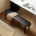 100% Solid Oak Dining Bench, Wood Bench by Wayshome