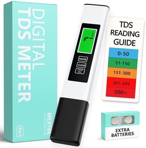 2026 All-New 4 in 1 Tds Meter Digital Water Tester by MEXYBE