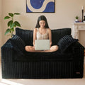 MAXYOYO Boneless Couch, 59-Inch Couch in a Box, Deep Loveseat by MAXYOYO