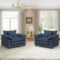 Oversized Accent Chairs Set of 2 by choairy